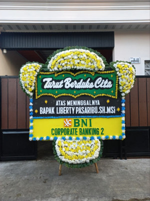 Papan Bunga Duka di Nuku