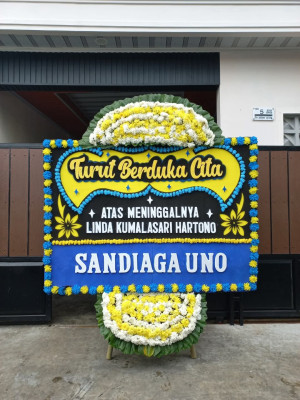 Papan Bunga Duka di Nuku