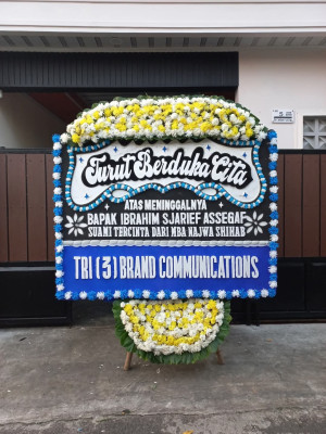Papan Bunga Duka di Nuku